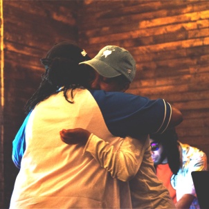 Tamera Russel and Dijah Payne Hug